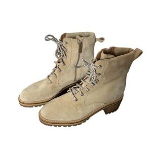 Aquatalia Tan Suede boots